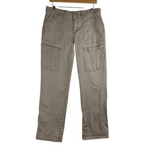Democracy Ab Technology Cargo Pants Women's 10 Khaki Utility Gorp Outdoor Cotton